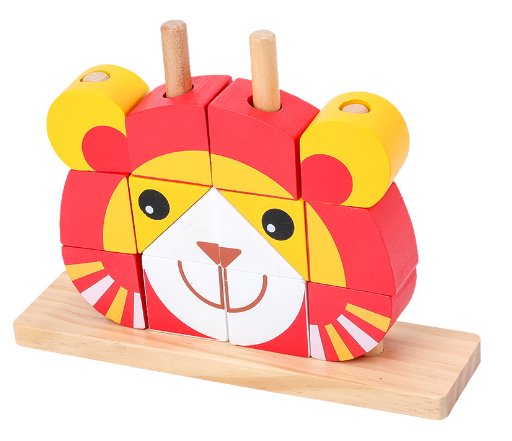 Wooden Animal Blocks