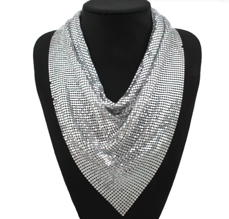 Net Cloth Necklace - Image 3
