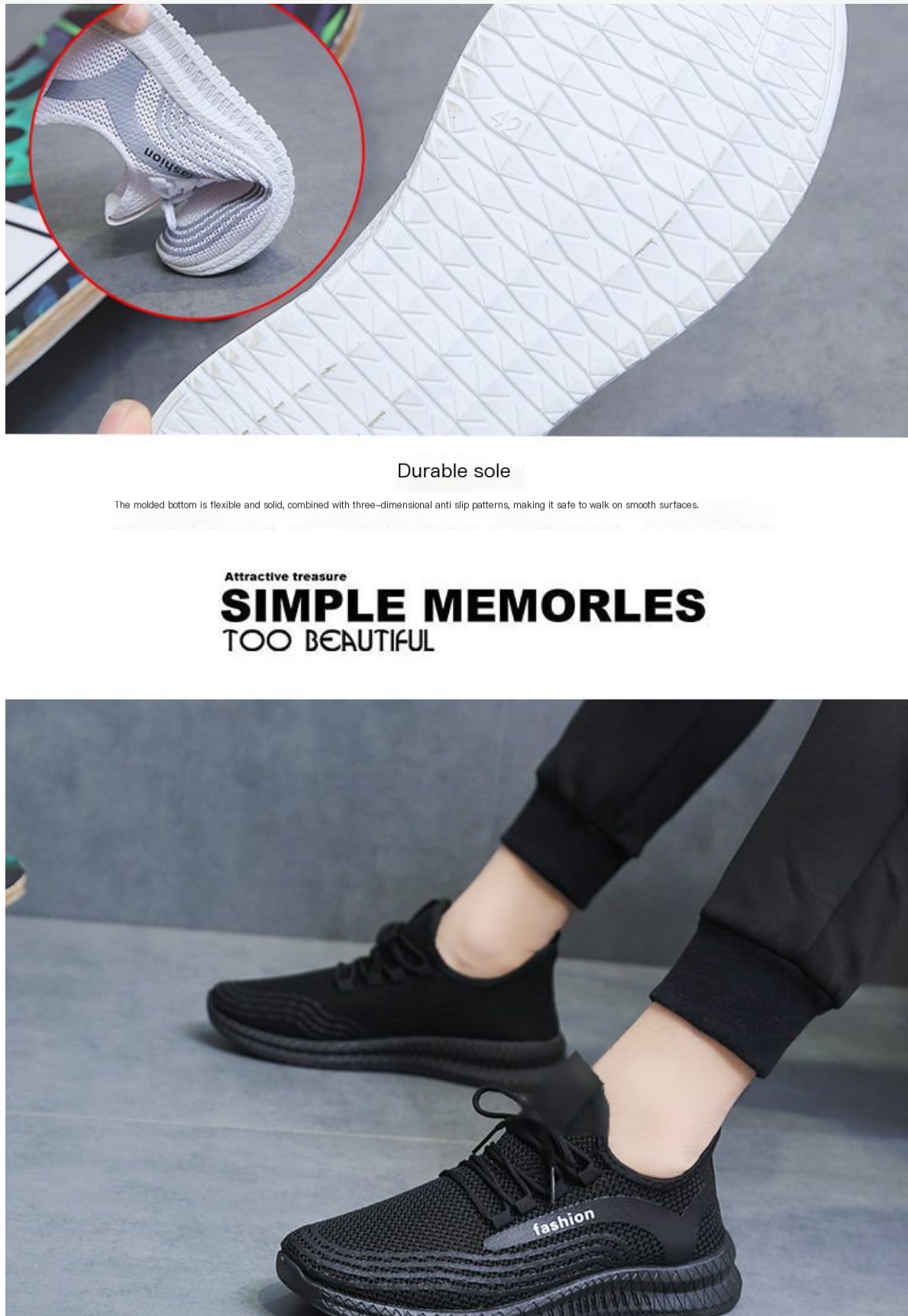 Reflective Flying Woven Shoes 5