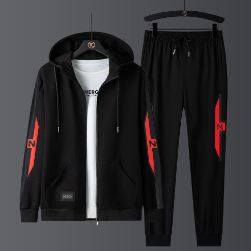 Men's Velvet Tracksuit Image 5
