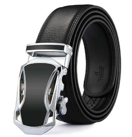 Men's Leather Belt Image 2