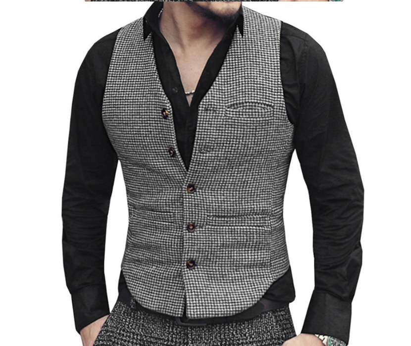Plaid Vest Variant 2