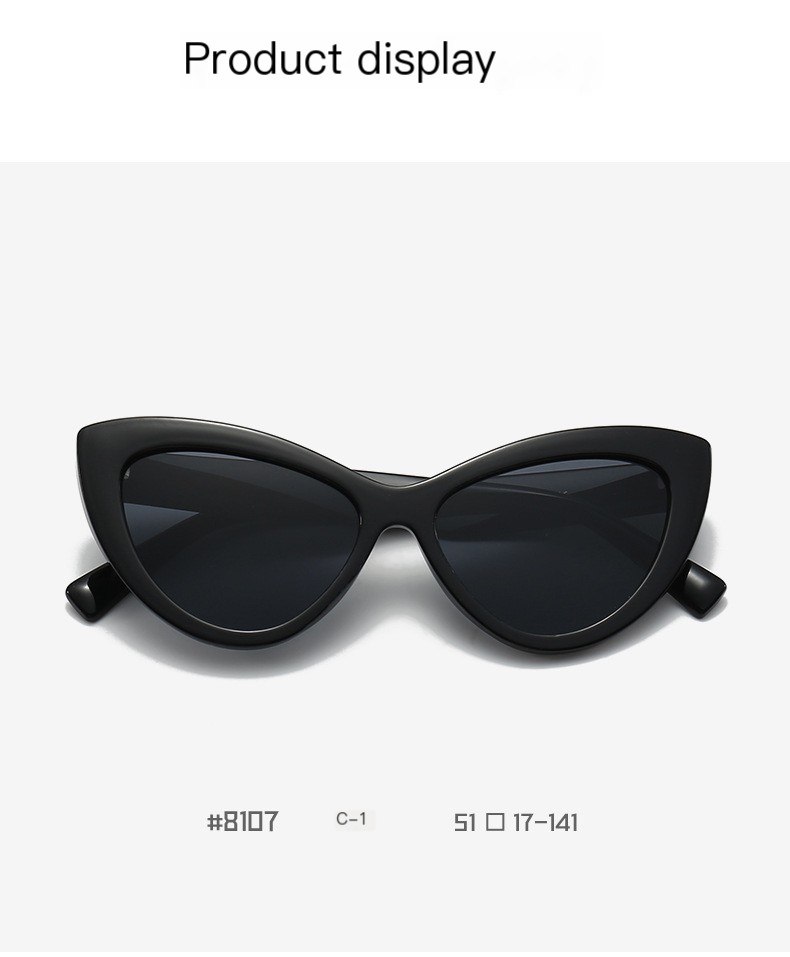Colorful Cat Eye Sunglasses