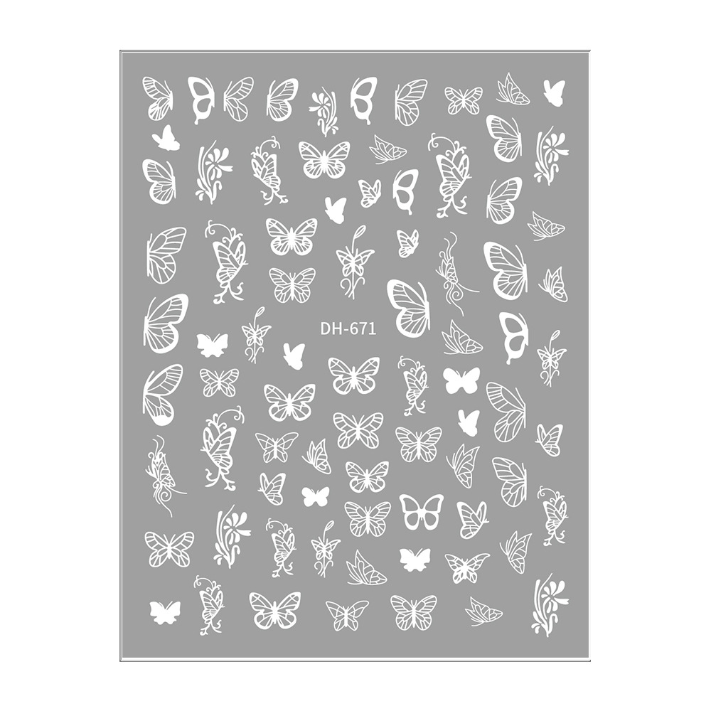 Nail Stickers in Use