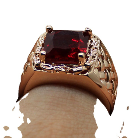 Red Ruby Ring Image 1
