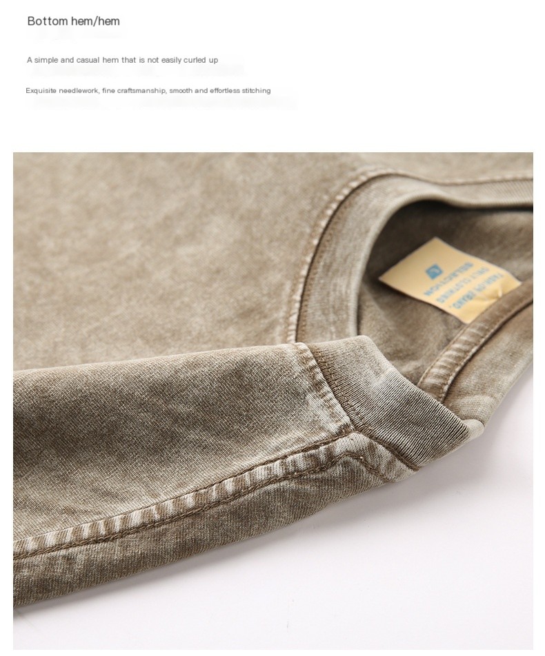 Round neck loose short sleeves