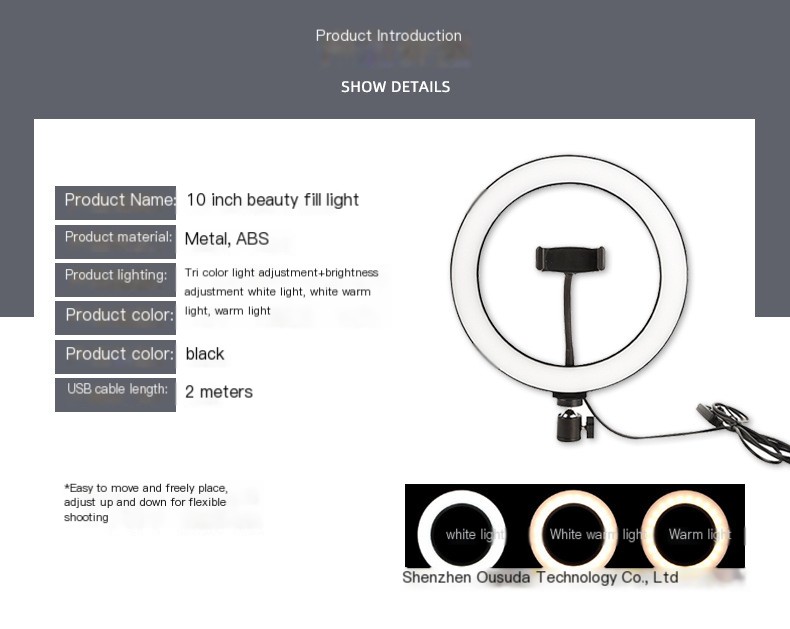 Ring Light Setup