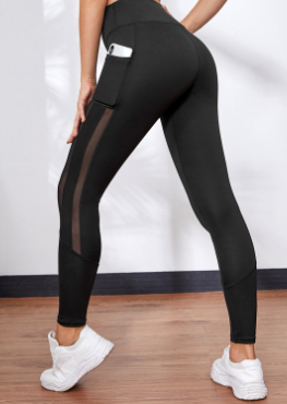 Women's Quick Dry Mesh Panel Cropped Pants 2