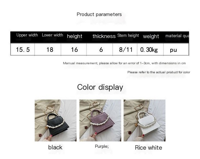Stylish mini crossbody bag