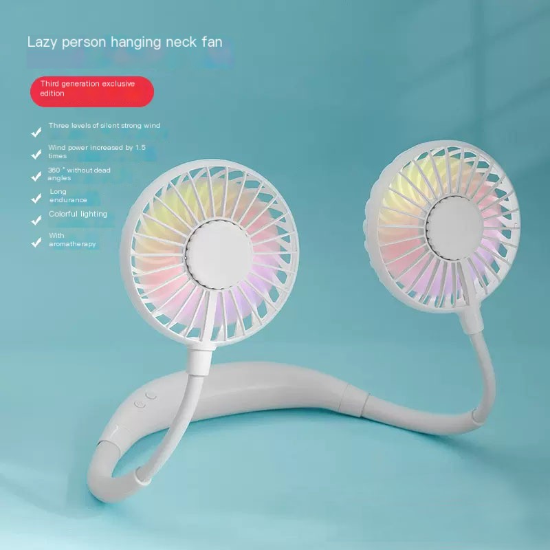 Handheld Neck Fan Image 3