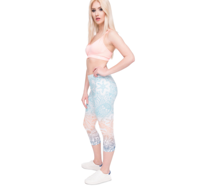 3D Digital Printed Capris Design 4