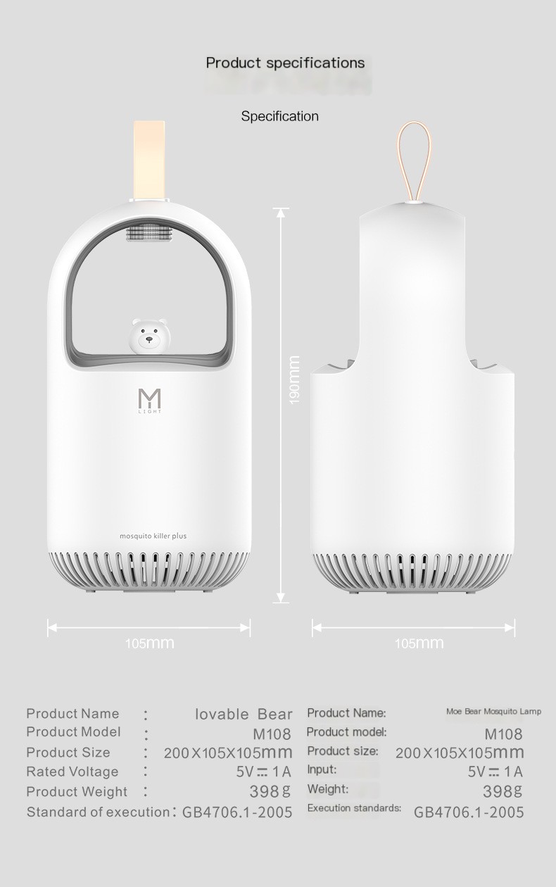 Bear Mosquito Lamp