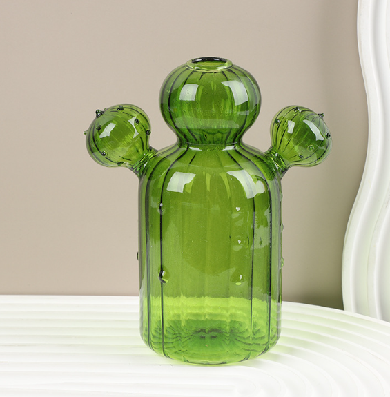 Cactus Glass Vase 4