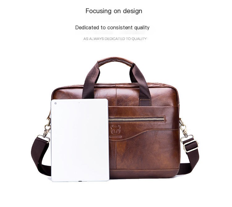 Brown Schlatum Briefcase