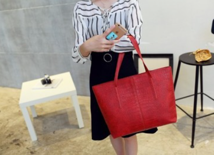 Black Single Shoulder Bag