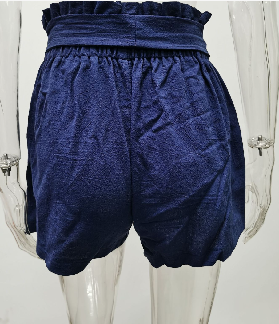 Wide-leg High Waist Shorts Image 3
