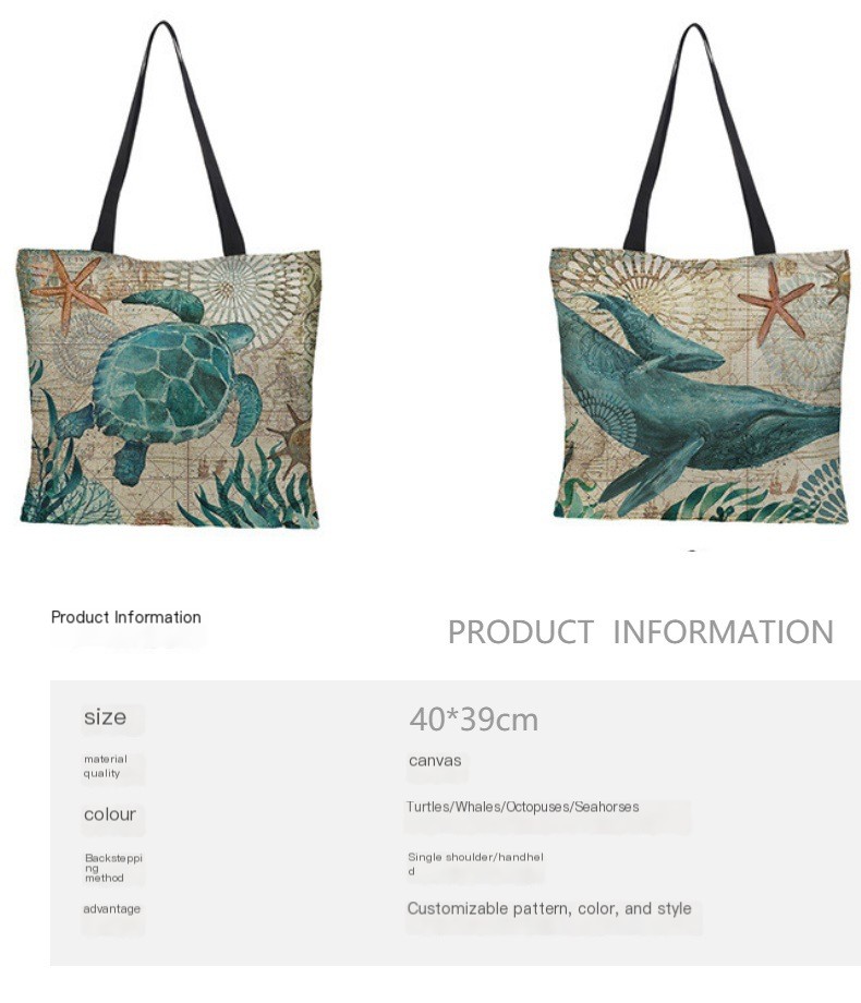 Pattern Tote Bag Image 1