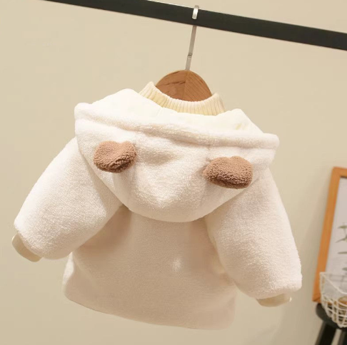 Lamb Cashmere Thickened Coat - Image 4