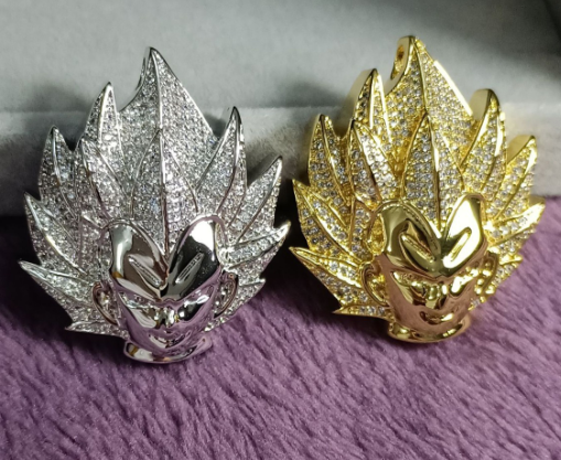 Zircon Inlaid Pendant