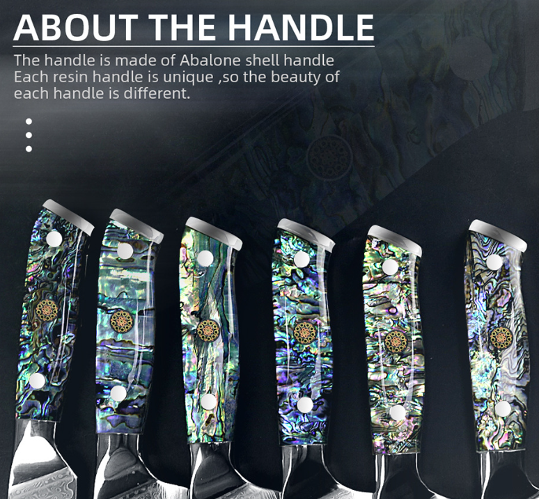 Damascus Knife 6