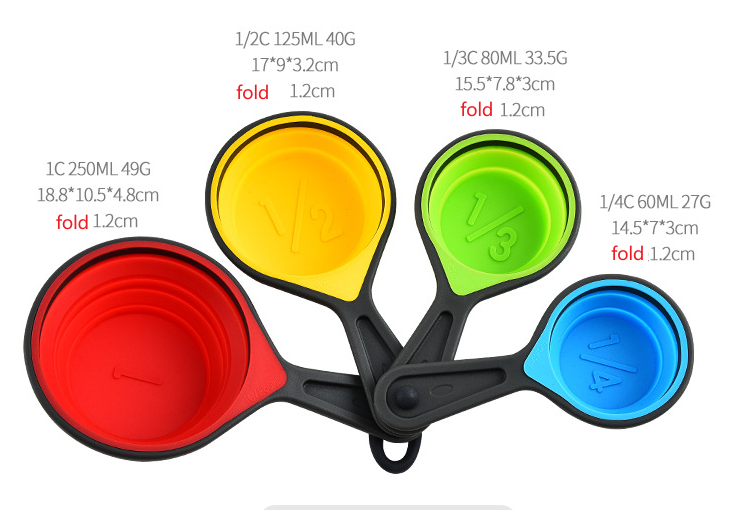 Silicone Measuring Cups