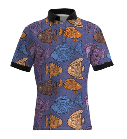 3D Men's Polo Shirt