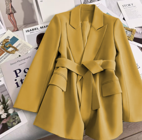 Fashionable Belt Blazer 6