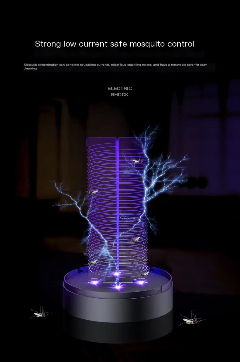 Mosquito Lamp in Action