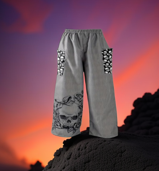 Boho Casual Style Wide-leg Pants - Image 3