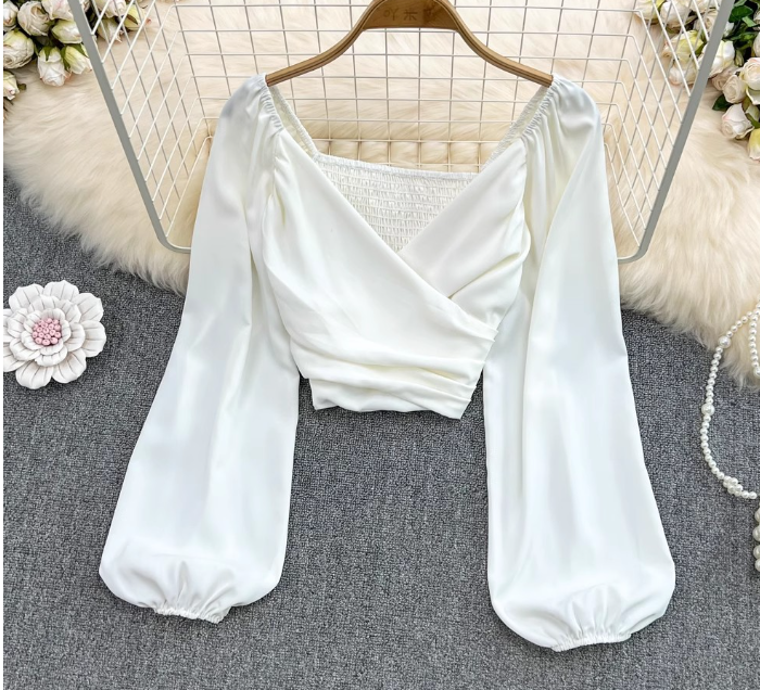 Chiffon Shirt Yellow