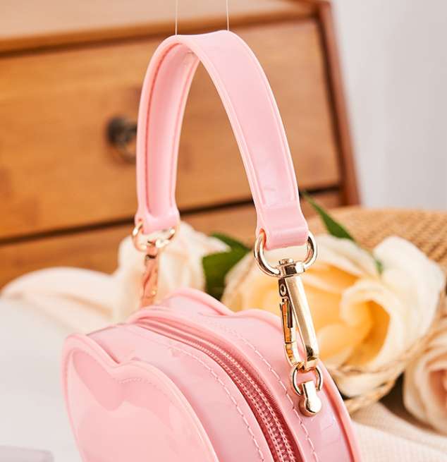 Heart-Shaped Crossbody Bag - Details