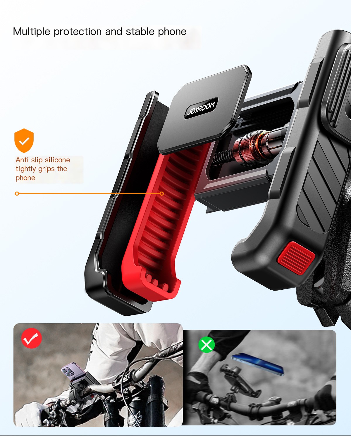 Lightning bike stand
