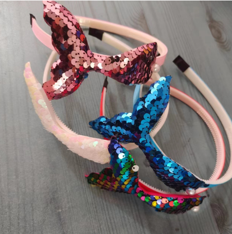 Mermaid Sequin Headband Image 4
