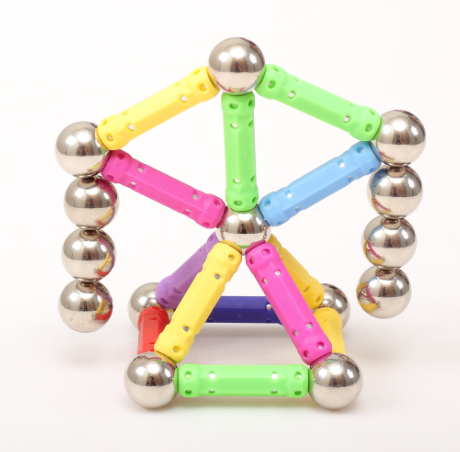 Magnetic Building Block Box Image 2