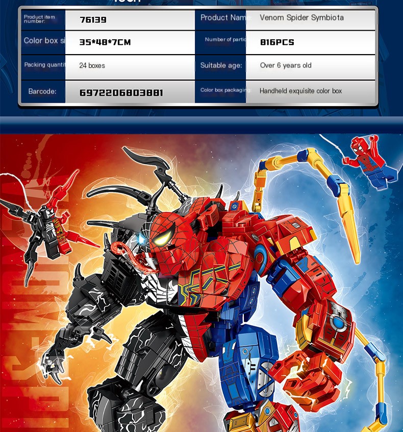Poisonous Spider Liquid Model Toy 5