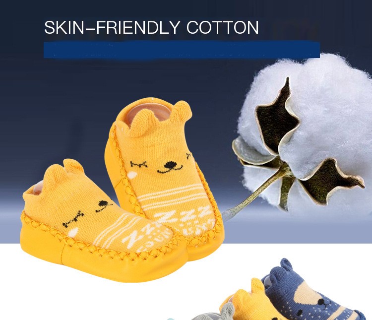 Cartoon Baby Socks Image 1