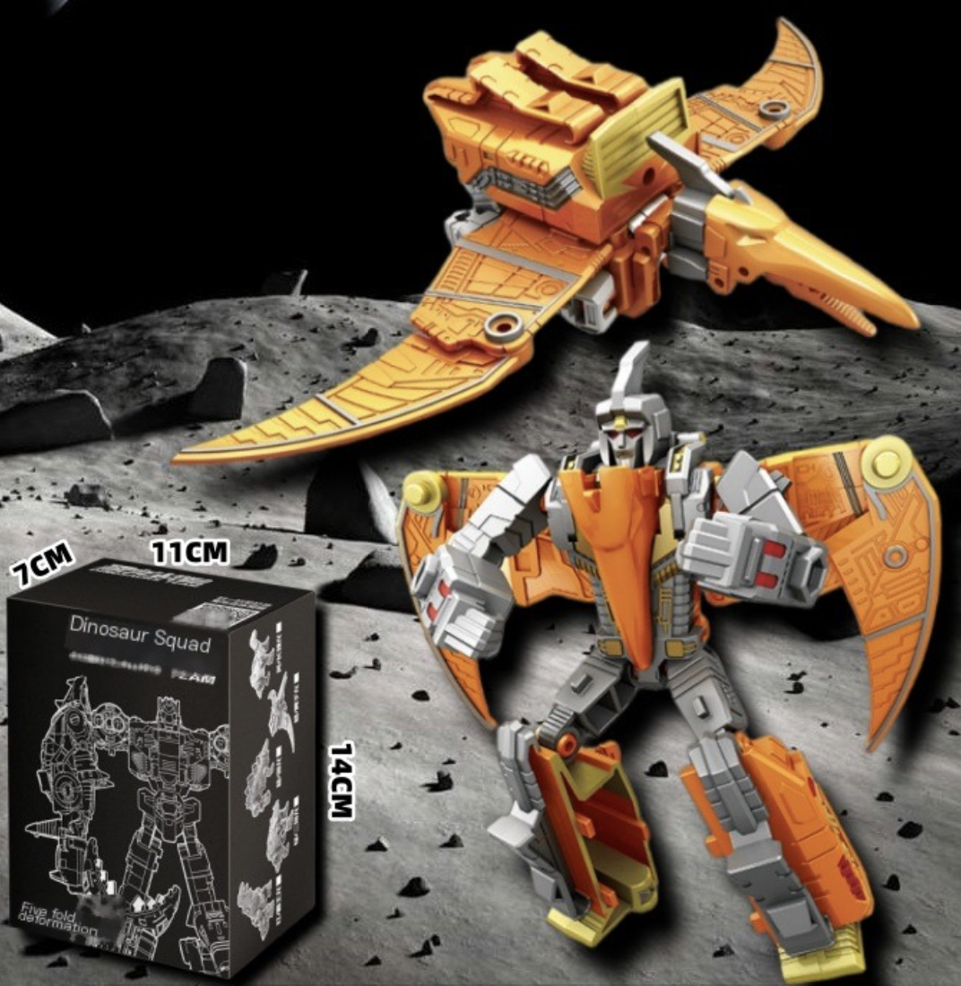 Transforming Toy Robot Howling Dinosaur 4