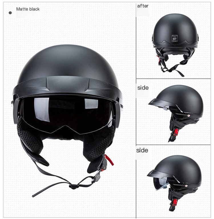 Harley Retro Motorcycle Helmet 4