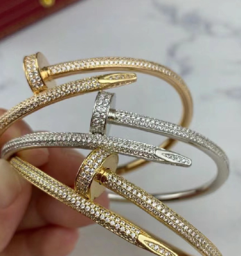Punk Style Full Diamond Bracelet