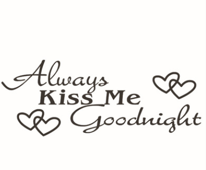 Love English Quote Wall Sticker