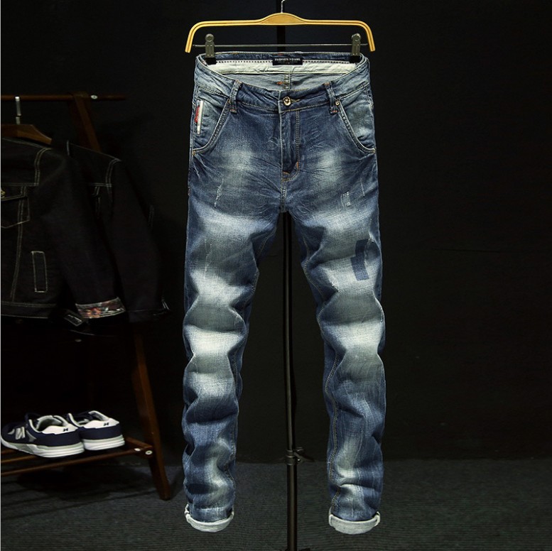 Men's Stretch Denim Pants 2