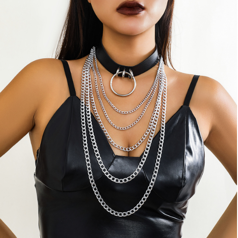 Jewelry PU Alloy Necklace 8