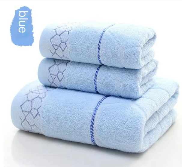 Pure Cotton Bath Towel Set