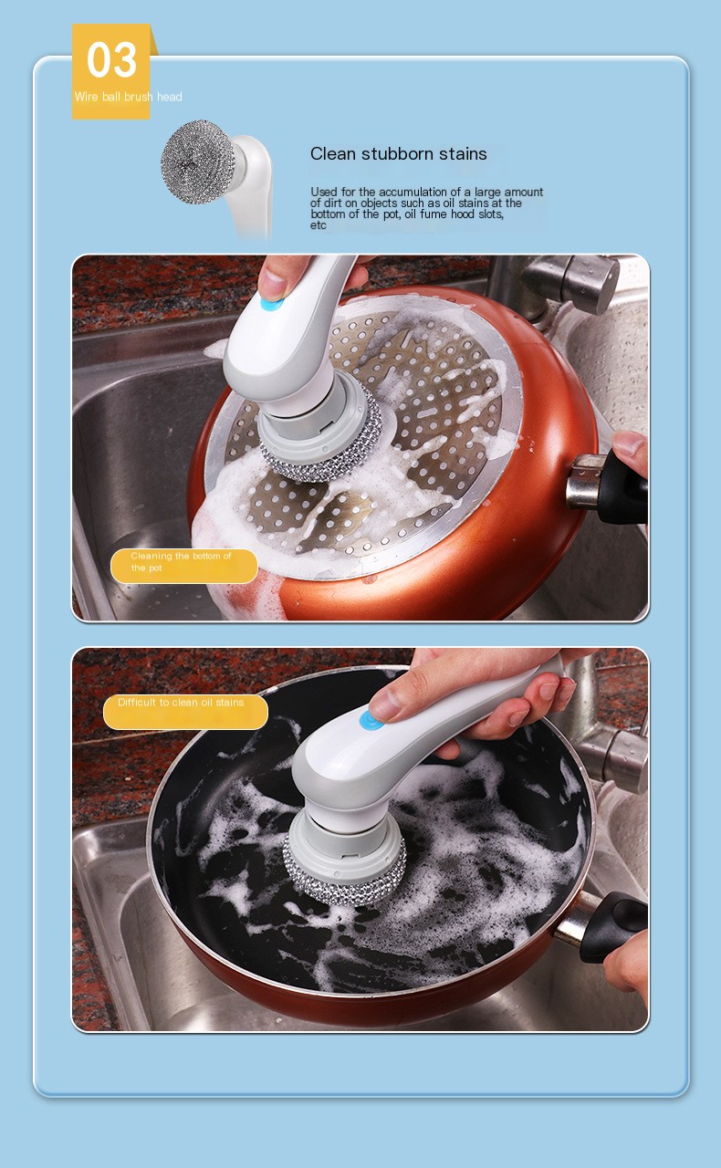 Electric Cleaning Brush 8