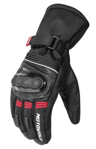 Close-up of the gloves