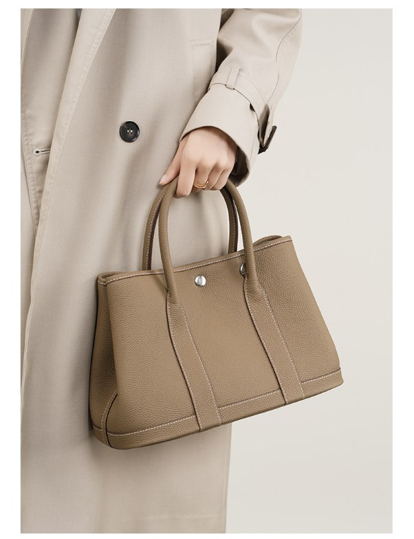 Golden brown handbag