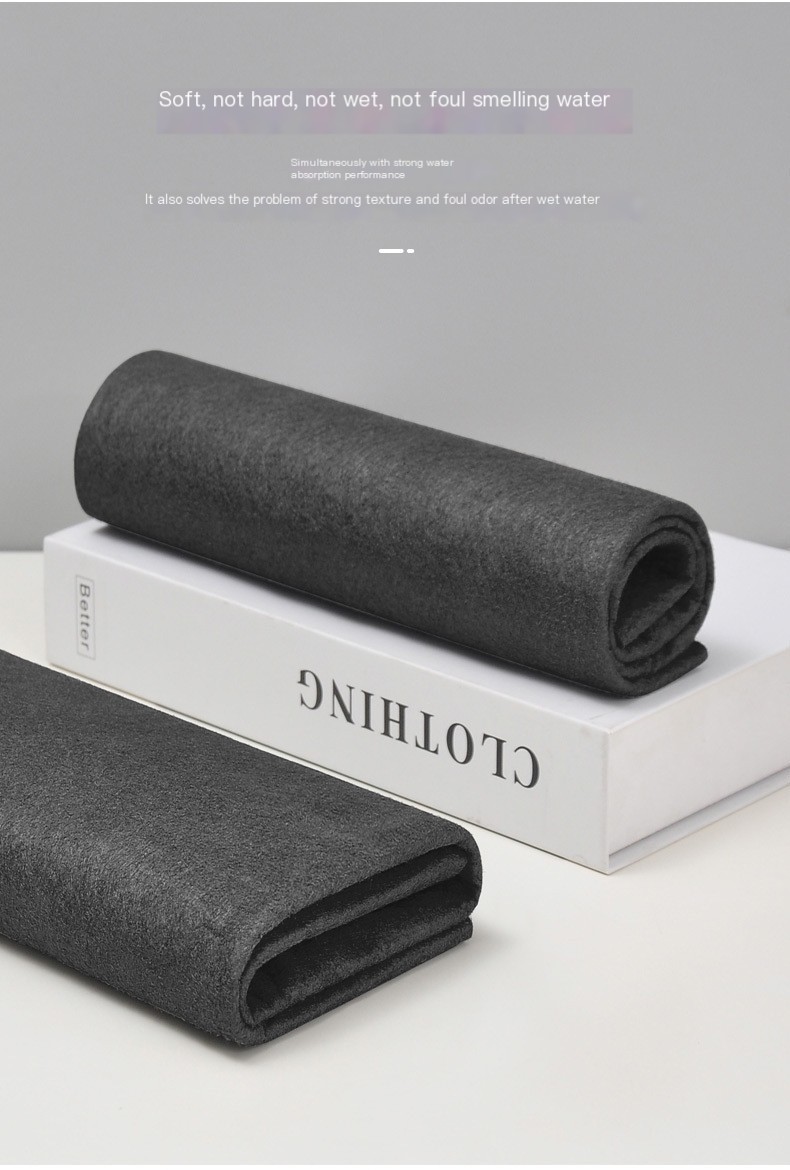 Magic Cloth Kitchen Dish Towel Black 30*40