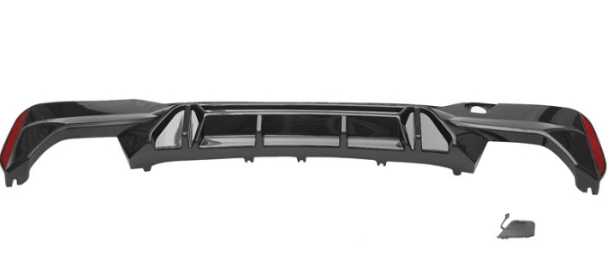 BMW M5-style rear lip spoiler image 1