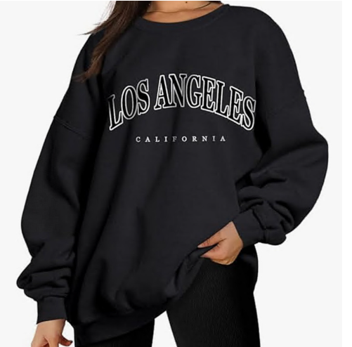 Letter print sweatshirt