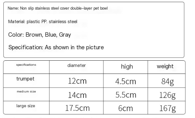Stainless Steel Pet Bowl 1